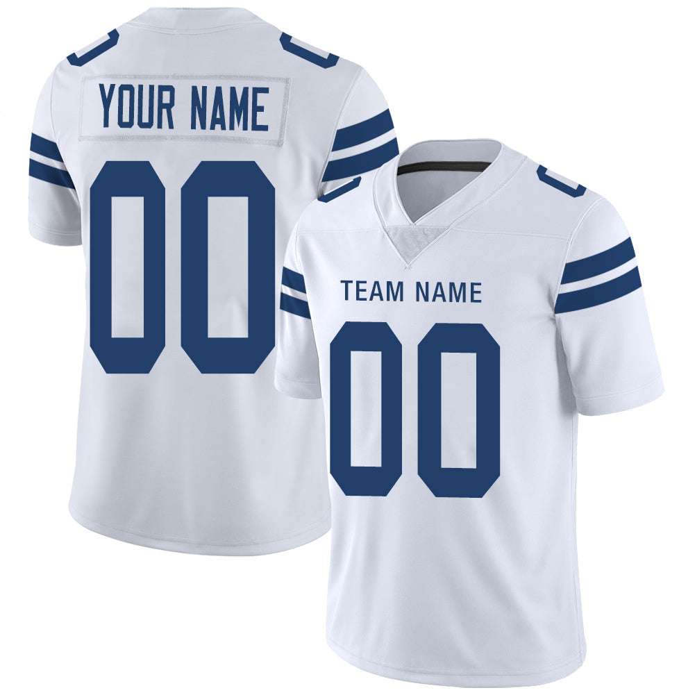 Custom white football jersey | GameDay Jerseys