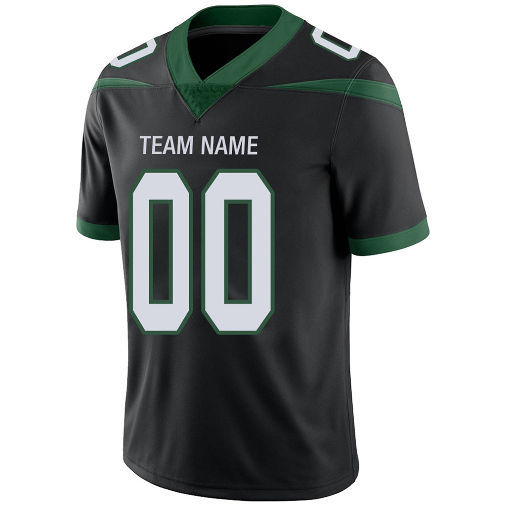 Custom green football jersey full view | GameDay Jerseys