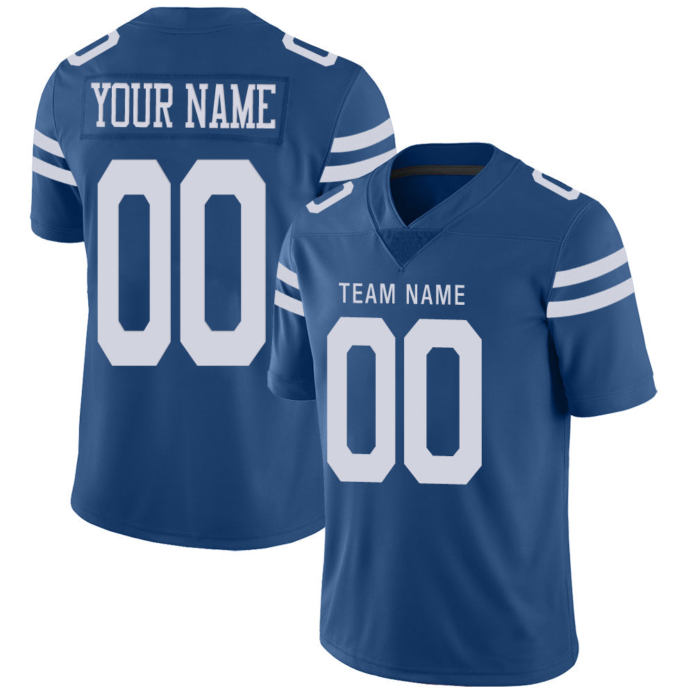 Custom blue football jersey | GameDay Jerseys