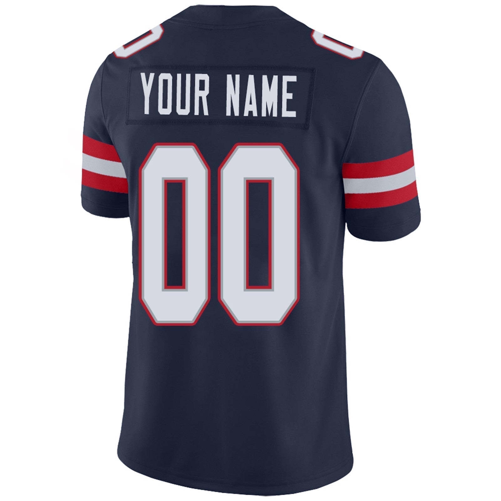 Custom navy football jersey styled | GameDay Jerseys