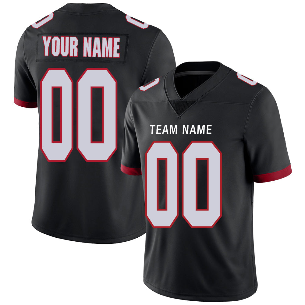 Custom black football jersey | GameDay Jerseys