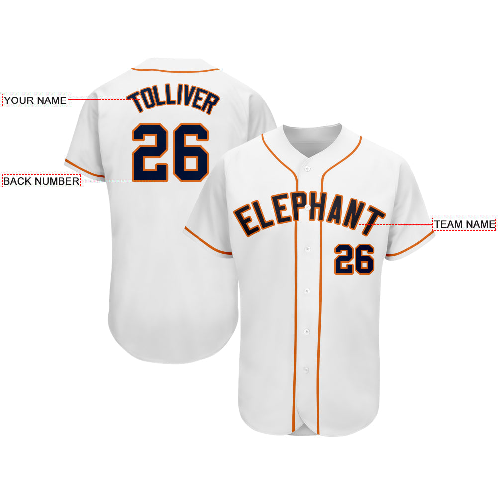 Custom baseball jersey front view | GameDay Jerseys