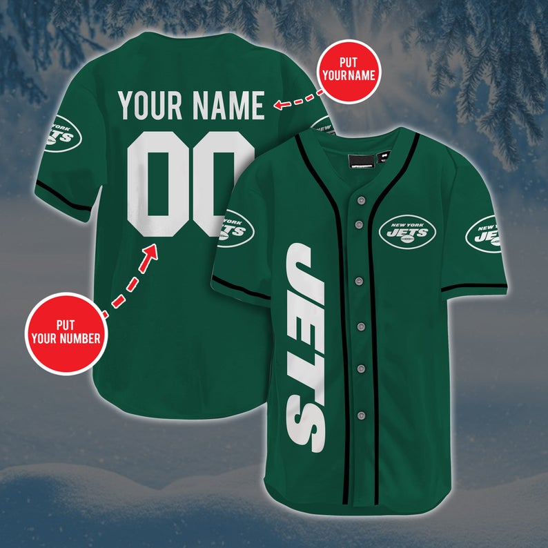 Custom baseball jersey front view | GameDay Jerseys