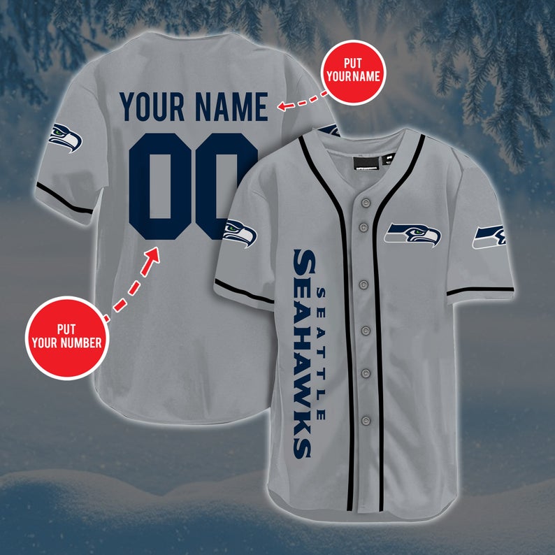 Custom baseball jersey front view | GameDay Jerseys