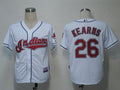 Custom Fan-Made Austin Kearns Cleveland Guardians #26 White Baseball Jersey
