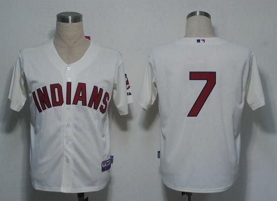 Custom Fan-Made Matt Laporta Cleveland Guardians #7 Baseball Jersey