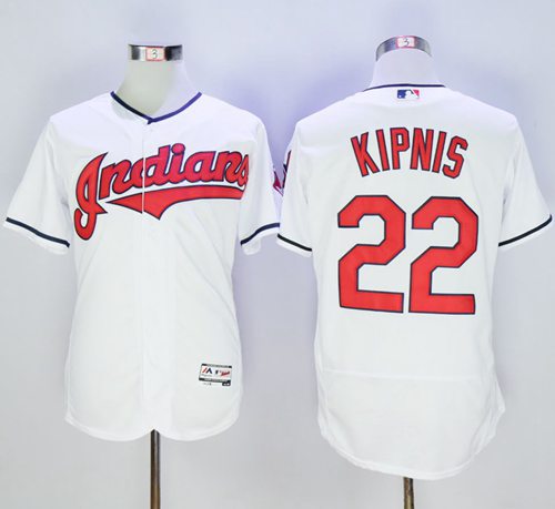 Custom Fan-Made Jason Kipnis Cleveland Guardians #22 White Baseball Jersey