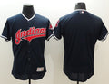 Custom Fan-Made Navy Blue Cleveland Guardians Baseball Jersey Cleveland Guardians Blue Baseball Jersey