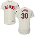 Custom Fan-Made Joe Carter Cleveland Guardians #30 Baseball Jersey