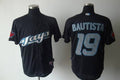 Custom Fan-Made Jose Bautista Toronto Blue Jays #19 Blue Baseball Jersey