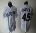 Custom Fan-Made Travis Snider Toronto Blue Jays #45 Blue Baseball Jersey