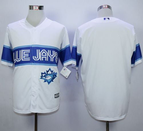 Custom Fan-Made Exclusive White Toronto Blue Jays Baseball Jersey Toronto Blue Jays Blue Baseball Jersey