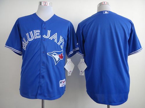 Custom Fan-Made Blue 2012 Toronto Blue Jays Baseball Jersey Toronto Blue Jays Blue 2012 Baseball Jersey