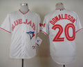 Custom Fan-Made Josh Donaldson Canada Toronto Blue Jays #20 Blue 2015 Baseball Jersey