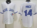 Custom Fan-Made David Price Toronto Blue Jays #14 Blue Baseball Jersey