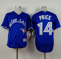 Custom Fan-Made David Price Toronto Blue Jays #14 Blue Baseball Jersey