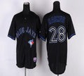 Custom Fan-Made Colby Rasmus Toronto Blue Jays #28 Blue Baseball Jersey