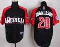 Custom Fan-Made Josh Donaldson Toronto Blue Jays #20 Blue 2015 All-Star Edition Baseball Jersey
