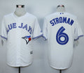 Custom Fan-Made Marcus Stroman Toronto Blue Jays #6 Blue Baseball Jersey
