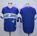 Custom Fan-Made Exclusive Blue Toronto Blue Jays Baseball Jersey Toronto Blue Jays Blue Baseball Jersey