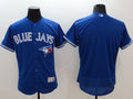 Custom Fan-Made Blue Toronto Blue Jays Baseball Jersey Toronto Blue Jays Blue Baseball Jersey