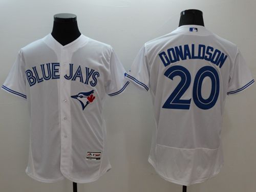 Custom Fan-Made Josh Donaldson Toronto Blue Jays #20 Blue Baseball Jersey