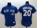 Custom Fan-Made Josh Donaldson Toronto Blue Jays #20 Blue Baseball Jersey