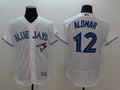 Custom Fan-Made Roberto Alomar Toronto Blue Jays #12 Blue Baseball Jersey