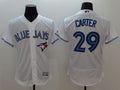 Custom Fan-Made Joe Carter Toronto Blue Jays #29 Blue Baseball Jersey