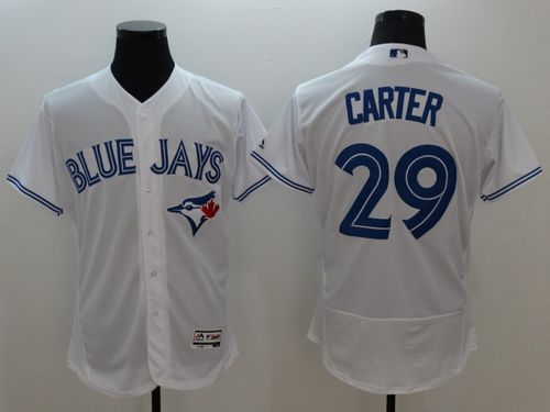 Custom Fan-Made Joe Carter Toronto Blue Jays #29 Blue Baseball Jersey