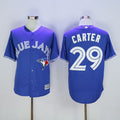 Custom Fan-Made Joe Carter Toronto Blue Jays #29 Blue Baseball Jersey