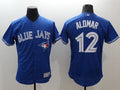 Custom Fan-Made Roberto Alomar Toronto Blue Jays #12 Blue Baseball Jersey