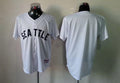 Custom Fan-Made White 1909 Seattle Mariners Baseball Jersey Seattle Mariners White 1909 Throwback Turn Back Clock Edition Baseball Jersey