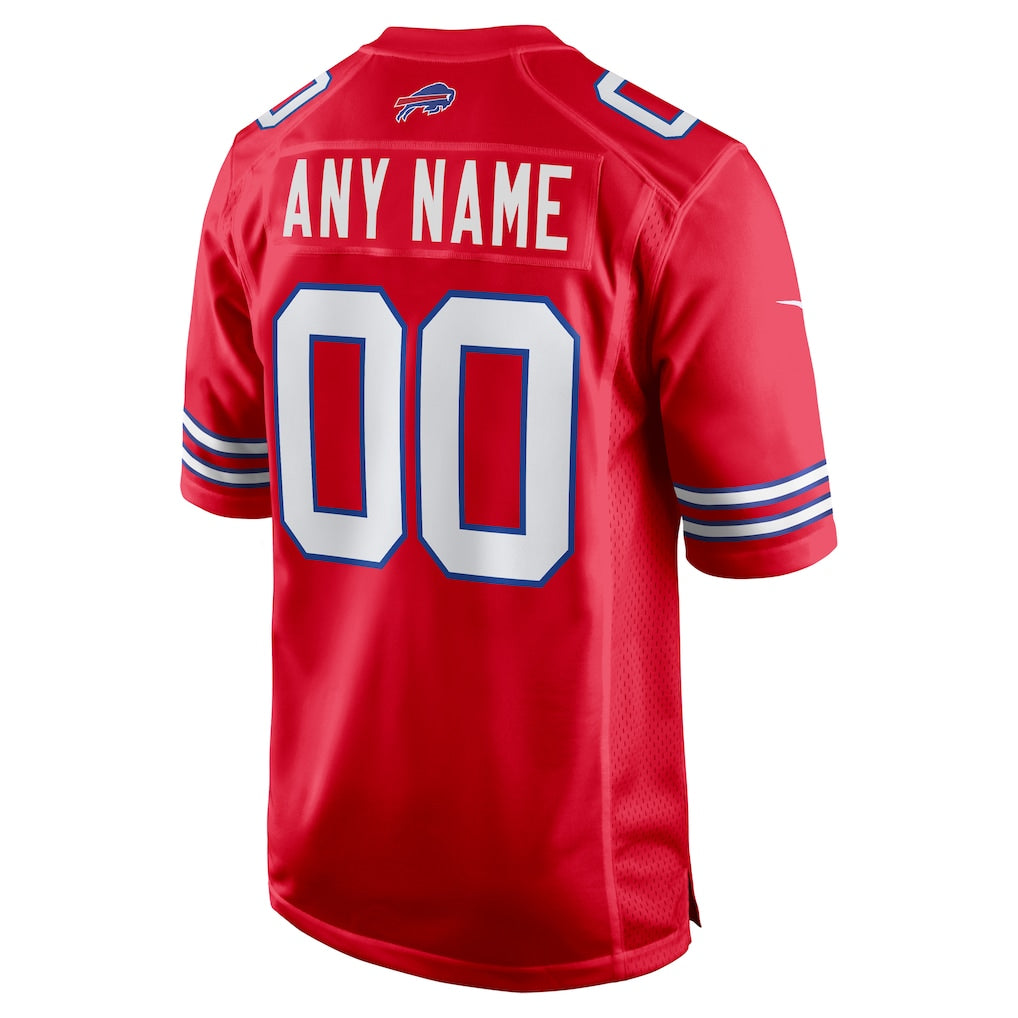 Custom red football jersey | GameDay Jerseys