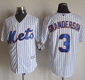 Custom Fan-Made Curtis Granderson New York Mets #3 White Baseball Jersey