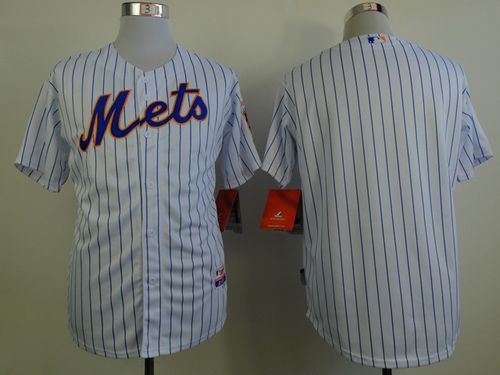 Custom Fan-Made White New York Mets Baseball Jersey New York Mets White Baseball Jersey
