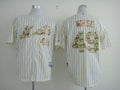 Custom Fan-Made Jon Niese New York Mets #49 USMC Baseball Jersey