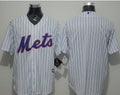 Custom Fan-Made White New York Mets Baseball Jersey New York Mets White Baseball Jersey