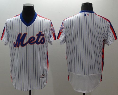 Custom Fan-Made White New York Mets Baseball Jersey New York Mets White Baseball Jersey