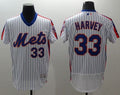 Custom Fan-Made Matt Harvey New York Mets #33 White Baseball Jersey