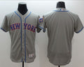 Custom Fan-Made Grey New York Mets Baseball Jersey New York Mets Grey Baseball Jersey