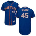 Custom Fan-Made Tug McGraw Royal/Gray New York Mets #45 Baseball Jersey