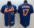 Custom Fan-Made Keith Hernandez New York Mets #17 Blue Baseball Jersey
