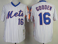 Custom Fan-Made Dwight Gooden Blue New York Mets #16 Blue Throwback Baseball Jersey