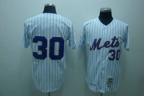 Custom Fan-Made Nolan Ryan Blue New York Mets #30 Blue Throwback Baseball Jersey