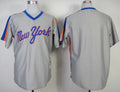 Custom Fan-Made Grey Throwback New York Mets Baseball Jersey New York Mets Grey Throwback Baseball Jersey