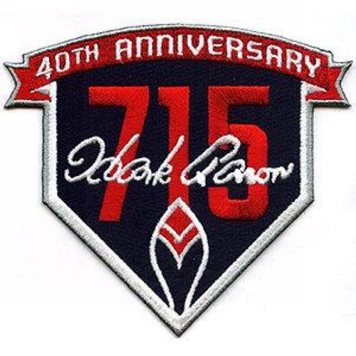 Custom Fan-Made Hank Aaron's Run 2014 Atlanta Braves Baseball Jersey Atlanta Braves 2014 Baseball Jersey