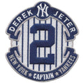Custom Fan-Made Derek Jeter Retirement Final 2014 New York Yankees Baseball Jersey New York Yankees 2014 Baseball Jersey