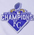 Custom Fan-Made 2015 World Series Champions Kansas City Royals Baseball Jersey Kansas City Royals 2015 Baseball Jersey
