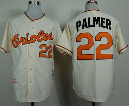 Custom Fan-Made Jim Palmer Baltimore Orioles #22 1989 Throwback Baseball Jersey